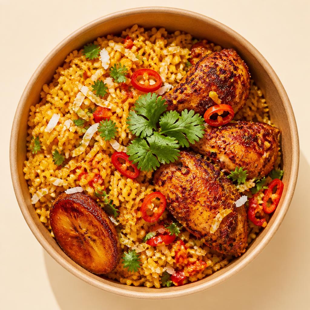 Coconut Rice & Turkey