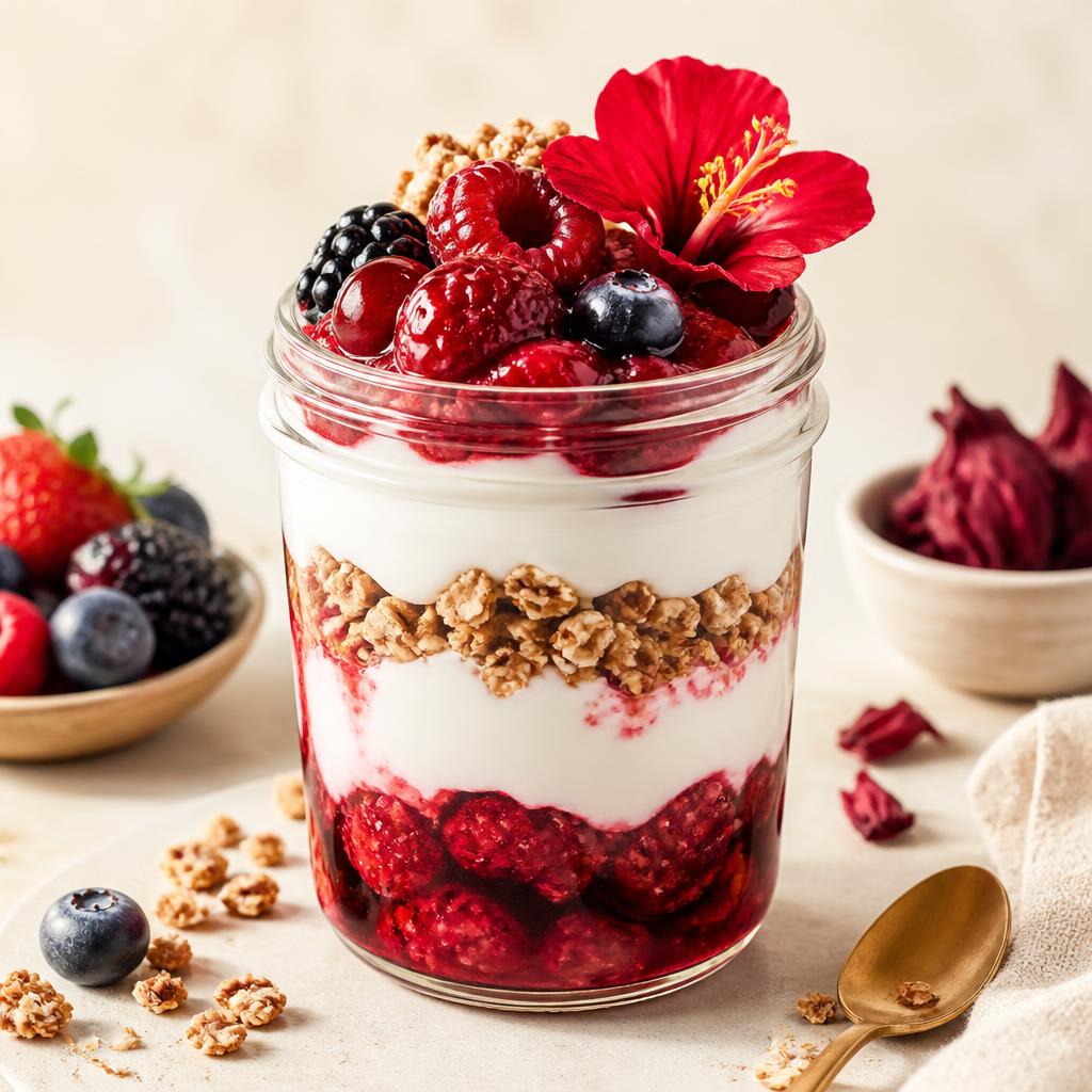 Berry & Hibiscus Parfait